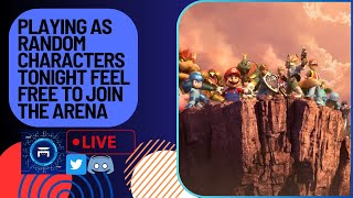 Settling it in Smash Bros Ultimate Online  Open Lobbies  Join us live 161 [upl. by Ahseenal503]