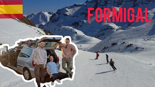 SKI Trip a FORMIGAL en un coche de ¡50CV [upl. by Neille]