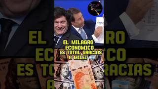 MILAGRO ECONÓMICO GRACIAS A MILEI argentina casta cristina milei feinmann economia [upl. by Einna]