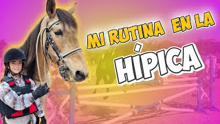 Mi rutina en la HÍPICA 🐎  VLOG [upl. by Rabjohn679]