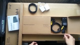 BT Home Hub 4 Unboxing  Unpackaging  BT Unlimited Broadband ADSL Version Non BT Infinity Version [upl. by Ib]