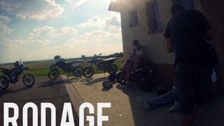 Rodage du Derbi en 70 et du Booster  GoPro HD [upl. by Flor]