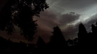 Mega Sturm  das Unwetter des 09062014 in NRW  Ruhrgebiet  Gewitter original Ton Storm [upl. by Winther]