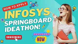 Infosys Springboard Ideathon 2024  Online Contest for Students  Hurry up  Apply Now infosys [upl. by Rubinstein]