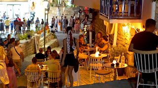 Lively Summer Evenings In Afitos Village  Kassandra Halkidiki Greece [upl. by Caddric]