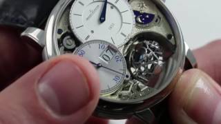 HandsOn JaegerLeCoultre Master Grande Tradition Gyrotourbillon 3 Jubilee [upl. by Lisabet]