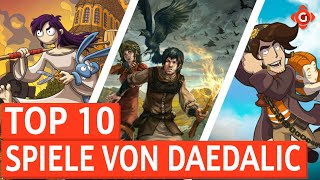 Die besten Spiele von Daedalic Entertainment  TOP 10 [upl. by Park]