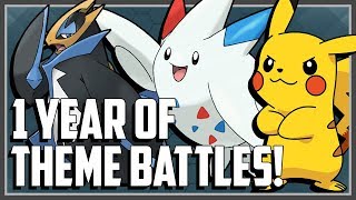 ONE YEAR OF THEME BATTLE HIGHLIGHTS [upl. by Navac]