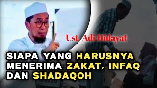 orang yg berhak menerima zakatinfaqdan shadakoh  ustadi hidayat [upl. by Narod953]