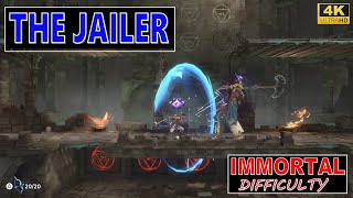 prince of persia the lost crown immortal difficulty 4k  the jailer boss fight [upl. by Erodeht]