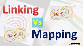 Aadhaar Linking vs Aadhaar Mapping  DBT facility  UIDAI  official method  In Hindi  mixmate22 [upl. by Brucie392]