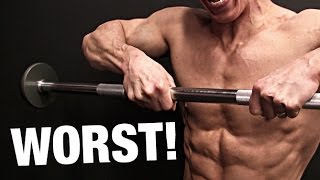 World’s Most Dangerous Exercises UPRIGHT ROWS [upl. by Oramug]