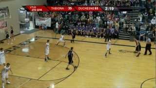 2013 Boys Basketball Tabiona at Duchesne [upl. by Sparks203]