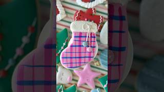 Stockings 2 Ways 🎄✨ enlightenedbakery royalicing sugarcookies christmas2024 cookies [upl. by Benilda]