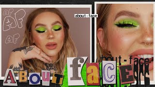 about face  makeup tutorial review demo  halsey [upl. by Sekoorb299]