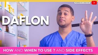 Daflon How to Use It amp 3 Common Side Effects [upl. by Lennor]