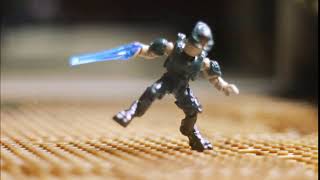 quotHow TRUE Elites Walkquot a Halo Mega Construx  Bloks Stop Motion Animation [upl. by Nimzay181]