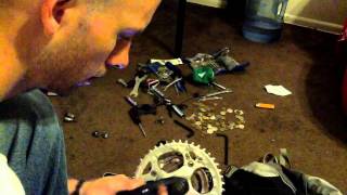 Change Shimano Octolink Crank w Park Tools CCP1 CCP2 [upl. by Croix]