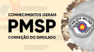 Conhecimentos Gerais  PMSP 2023  Soldado Vunesp [upl. by Meda]