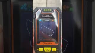 How to measure land with quotNormalquot mode amp wanggan S4 GPS Land Meter  Follow me  8618428408228 [upl. by Ahsemaj]