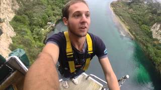 Taupo Bungy Jump Go Pro [upl. by Canica661]