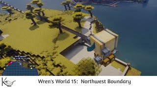 WW15 Northwest Boundary  Chill DH Minecraft Survival Longplay [upl. by Dorris]