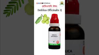 Homeopathy medicine Embalica Officianalis amlaki Q shifakhana homeopathy [upl. by Rapsag109]