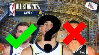 2024 NBA All Star Predictions [upl. by Llennehc]