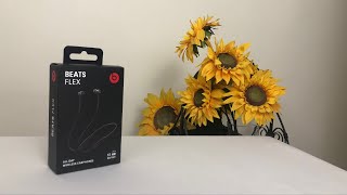 Beats Flex Unboxing SetUp amp Comparison With BeatsX [upl. by Trina13]