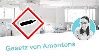 Das Gesetz von Amontons 3 Gasgesetz [upl. by Vonni]