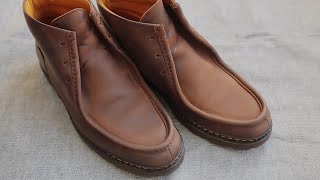 PARABOOT MUCY オイルドヌバックの手入れ [upl. by Shepp277]