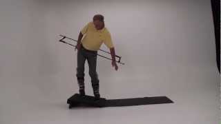 Harald Harbs quotHow to Skiquot Ski Systems Slantboard Dryland Training 07 Counterbalancing [upl. by Auqemahs]