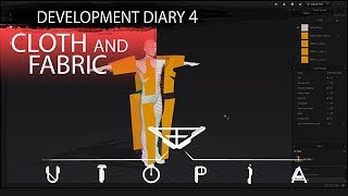 Utopia Syndrome Development Diary 4  Cloth and Fabric [upl. by Aleek]