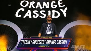 Orange Cassidy Entrance  AEW Dynamite November 20 2024 [upl. by Haleemak]