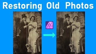 How to Restore Old Photos in Affinity Photo [upl. by Terrel177]