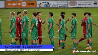 Highlights Neusiedl  Leobendorf Regionalliga Ost 2425 [upl. by Alvarez9]