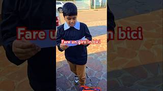 Fare giro in bici scuola italian italiano bici youtubeshorts shorts viral bilalofficial15 [upl. by Tawney111]