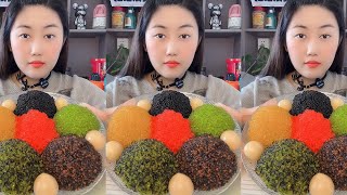 ASMR TOBIKO EGGS  FLYING FISH ROE  EXTREME EATING SOUNDS [upl. by Avek454]