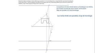 Homología conociendo puntos y recta homóloga [upl. by Seabrooke499]