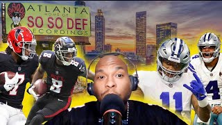 The Atlanta Falcons Beat The Dallas Cowboys And Force Dak Prescott To Say Uncle [upl. by Ynnhoj]