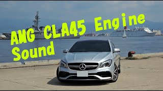 MercedesAMG CLA45 エンジン音 [upl. by Blank]