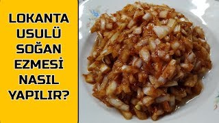 2 DAKİKADA SOĞAN EZMESİ ✅ HAZIRLAMA MEZE TARİFLERİ 💯 Ev Yemekleri [upl. by Karney399]