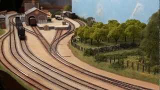 Sandford and Banwell filmed at Uckfield model railway show Sat 20th October 2012 copyright PWSEALE [upl. by Nodnahs408]