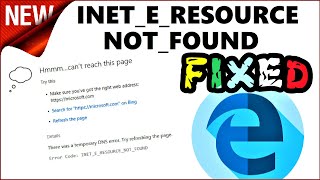 INETERESOURCENOTFOUND Windows 10 Internet Explorer 11 FIX [upl. by Kachine]