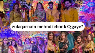 kanwal and zulqarnain mehndi Vlog [upl. by Aihsiym919]