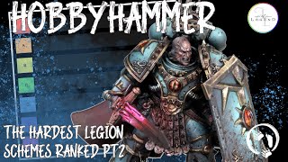 Horus Heresy Legion Schemes RANKED from Easiest to HARDEST [upl. by Ecniv90]