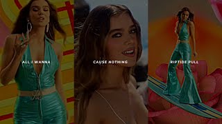 Hailee Steinfeld  Coast  Whatsapp Status  English song lyrics Whatsapp status  shorts [upl. by Ailicec]