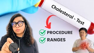 Cholesterol Test Procedure  How To Analyze Cholesterol Test Normal Ranges [upl. by Fia735]