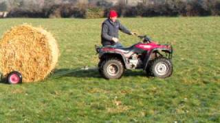 Manual Round Bale Handler [upl. by Codi510]