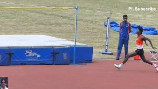 Sreenith Mohan NMR Jr MENS HIGH JUMP FINAL SZ Junior Athletics Championships 2014 [upl. by Ezaria608]